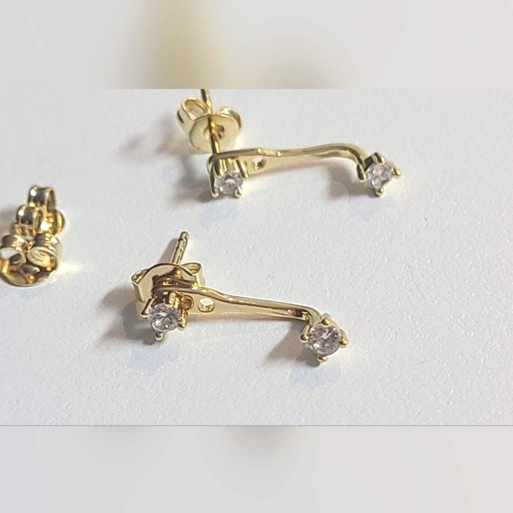 Silver earrings ✨️